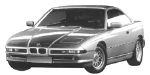 BMW E31 DF054 Fault Code